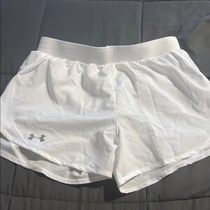 Under Armour Women's White Shorts